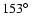$153\hbox{$^\circ$ }$