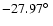 $-27.97\hbox{$^\circ$ }$