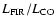 $L_{\rm FIR}/L_{\rm CO}$