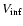 $V_{\inf}$
