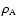 $\rho_{\rm A}$