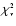 $\chi ^{\scriptscriptstyle 2}_{\scriptscriptstyle \nu }$