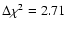 $\Delta\chi^2=2.71$