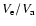 $V_{\rm e}/V_{\rm a}$