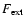 $F_{{\rm ext}}$
