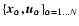 $\{ {\vec x}_\alpha, {\vec u}_\alpha
\}_{\alpha=1 \dots N}$