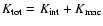 $K_{\rm tot}=K_{\rm int}+K_{\rm mac}$