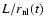 $L/r_{\rm nl}(t)$