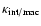 ${\kappa}_{\rm int/mac}$
