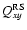 $Q^{{\rm RS}}_{xy}$