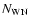 $N_{\rm WN}$