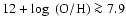 $12+\log~({\rm O/H})\ga7.9$
