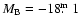 $M_{\rm B}= -18\hbox{$.\!\!^{\rm m}$ }1$