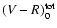 $(V-R)^{\rm tot}_0$
