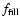 $f_{\rm fill}$