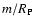$m / R_{\rm P}$