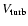 $V_{\rm turb}$