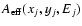 $A_{{\rm eff}}(x_j,y_j,E_j)$