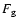 $F_{\rm g}$