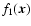 $f_1(\vec{x})$