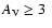 $A_{\rm V} \ge 3~$