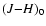 $(J{-}H)_{\rm0}$