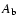 $A_{\rm b}$