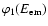 $\varphi_1({E}_{\rm {}em})$