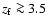 $z_{\rm f}\ga3.5$
