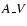 $A\_V$