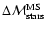 $\Delta\mathcal{M}_{\rm stars}^{\rm MS}$