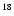 $^{\rm 18}$