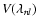 $V(\lambda_{nl})$