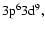 $\rm 3p^63d^9,$