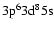 $\rm 3p^63d^8{5s}$