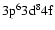 $\rm 3p^63d^8{4f}$