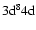 $\rm 3d^8 4d $