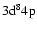 $\rm 3d^84p$