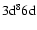 $\rm 3d^8 6d $