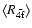 $\left<R_{\bar{\rm 4f}}\right>$