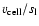 $v_{\rm cell}/s_{\rm l}$