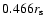 $0.466
r_{\rm s}$