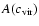 $A(c_{\rm vir})$