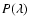 $P(\lambda)$