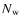 $N_{\rm w}$