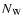$N_{\rm W}$