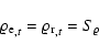 \begin{displaymath}{\varrho_{\rm e}}_{,t}={{\varrho}_{\rm r}}_{,t}=S_{\rm\varrho}
\end{displaymath}