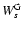 $W_s^{\rm G}$