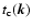 $t_{\rm c}(\vec{k})$
