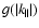 $g(\vert k_{\parallel}\vert)$